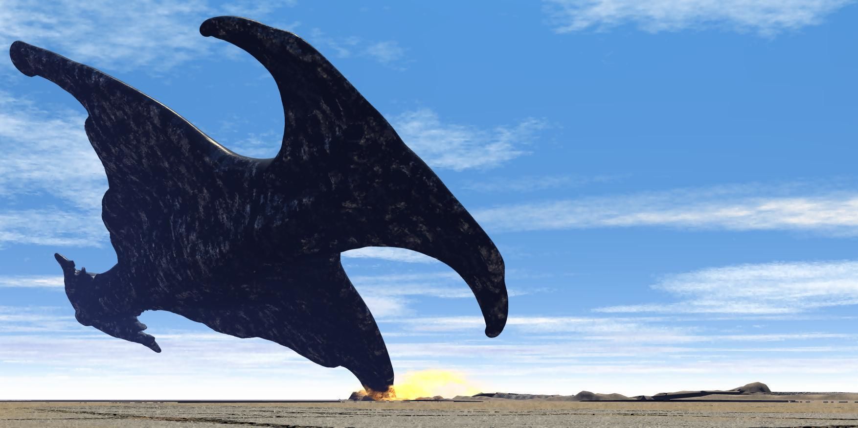 organic cruiser destroiers alien  space scjp    zefra 3D model_11