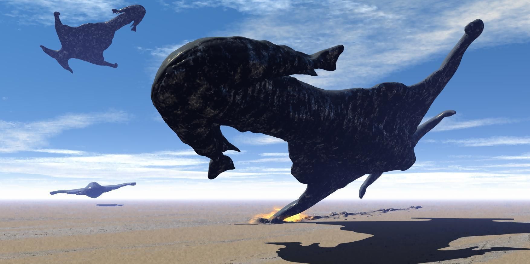 organic cruiser destroiers alien  space scjp    zefra 3D model_15