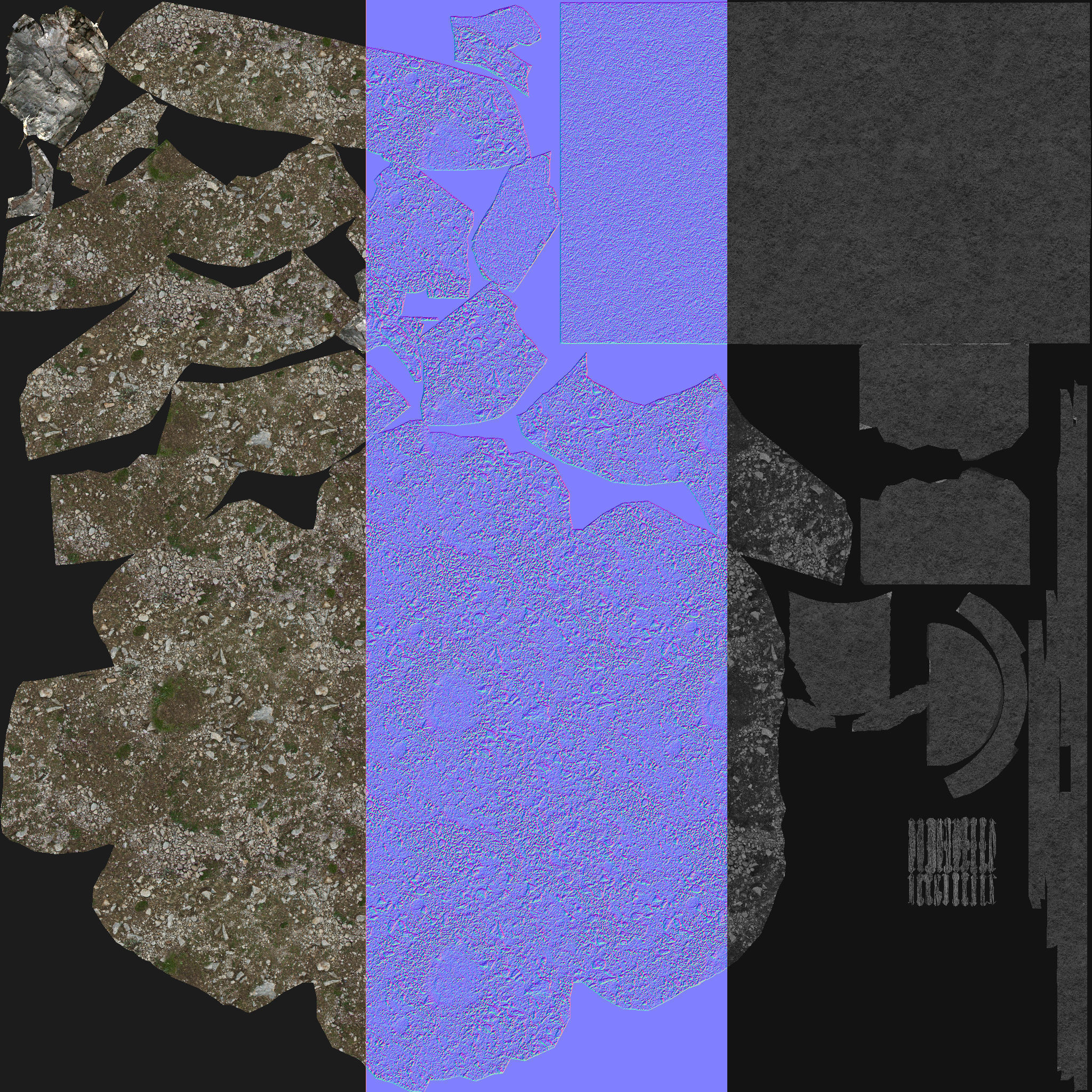 Cathedral gothic church Low-poly 3D model_24