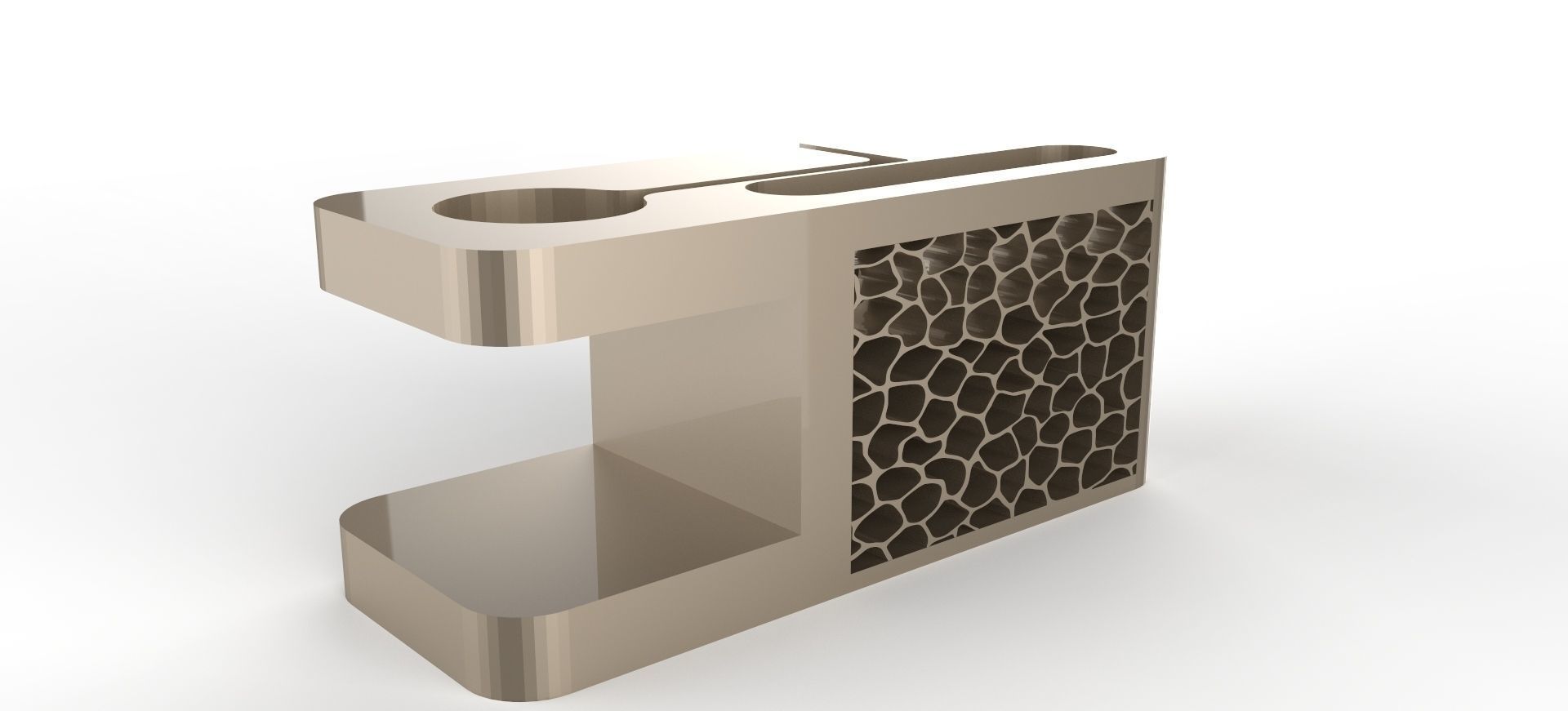 Iphone Docking Station with apple watch charging station Free 3D print model_4