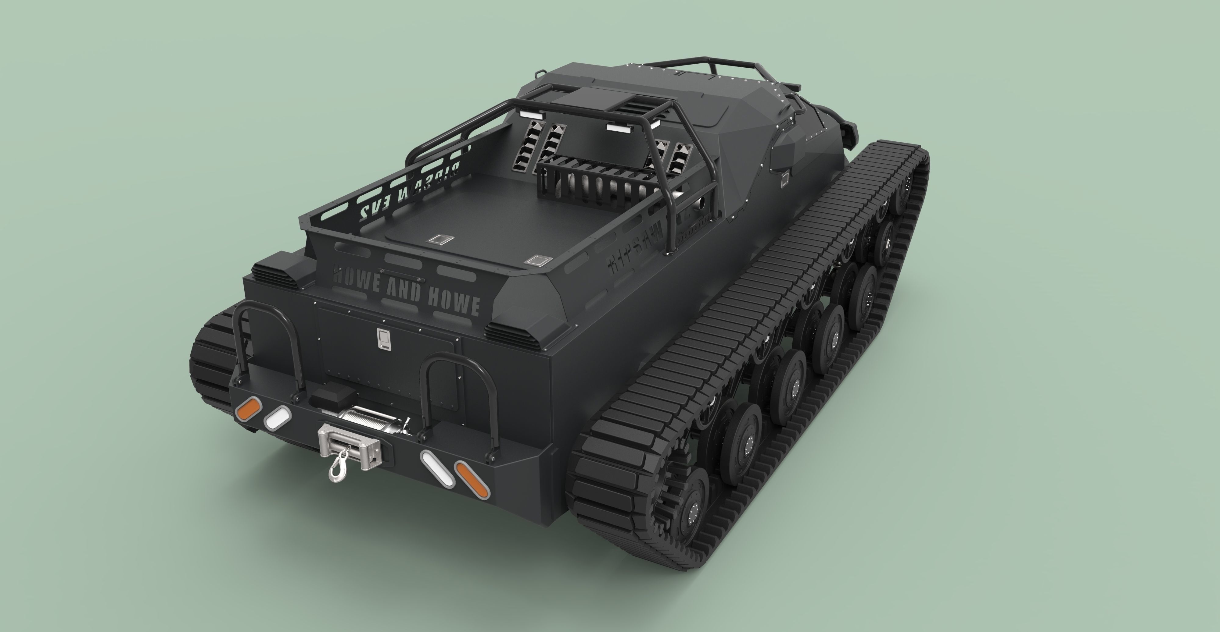 Tracked vehicle 2 3D model_12