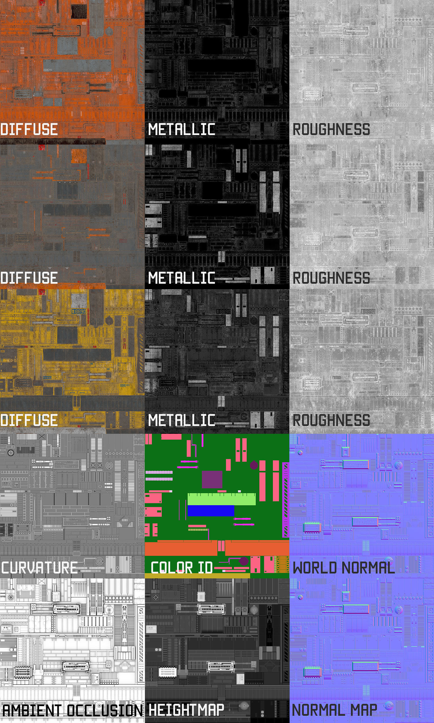 Scifi Wall Panel Texture Texture_5