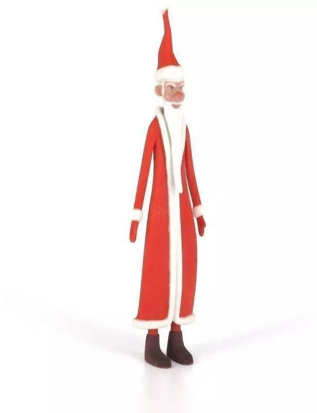 Slim Santa Claus Free 3D print model