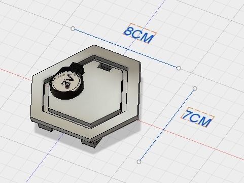 Sombra granades 3D model Overwatch 3D print model_2