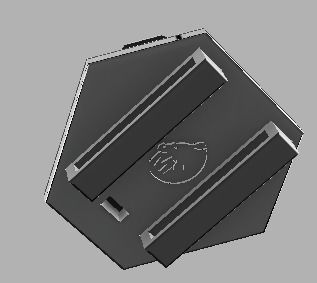 Sombra granades 3D model Overwatch 3D print model_4