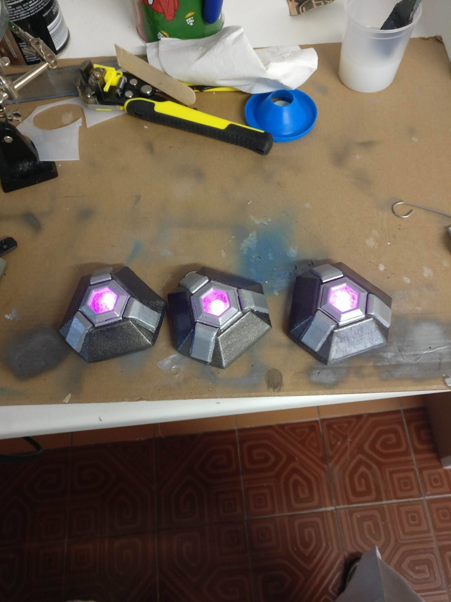 Sombra granades 3D model Overwatch 3D print model_1