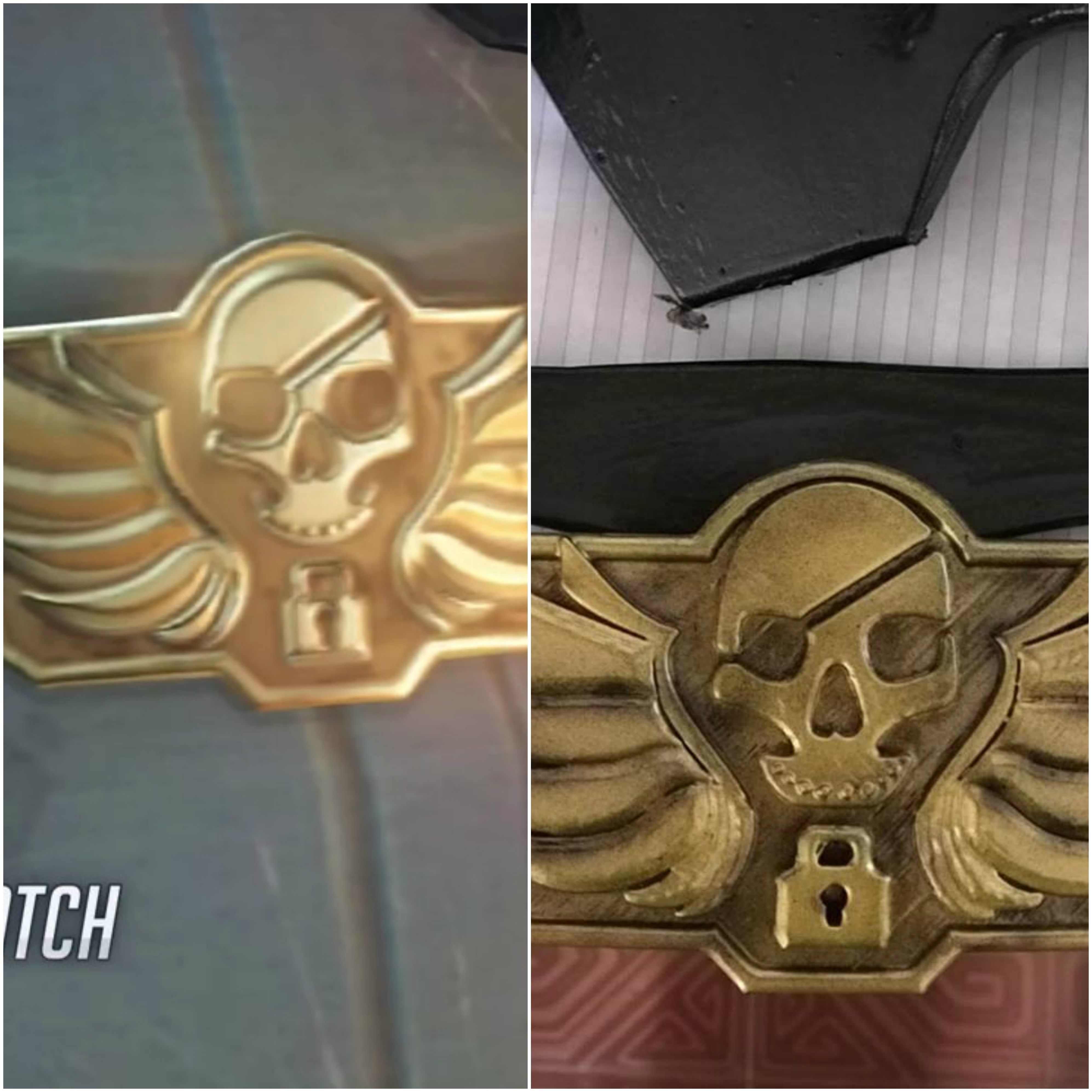 Blackwatch McCree belt buckle 3D Model 3D print model_13