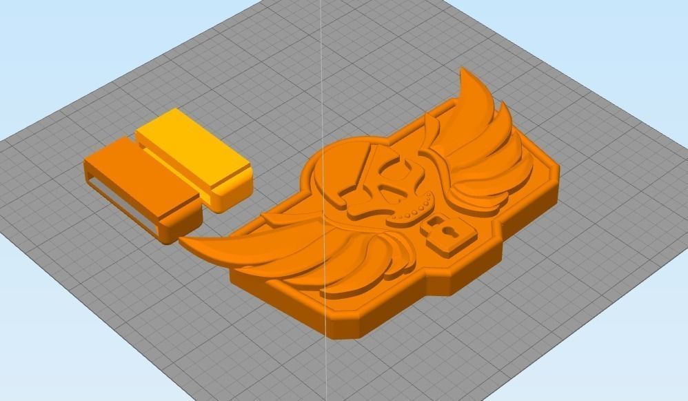 Blackwatch McCree belt buckle 3D Model 3D print model_11