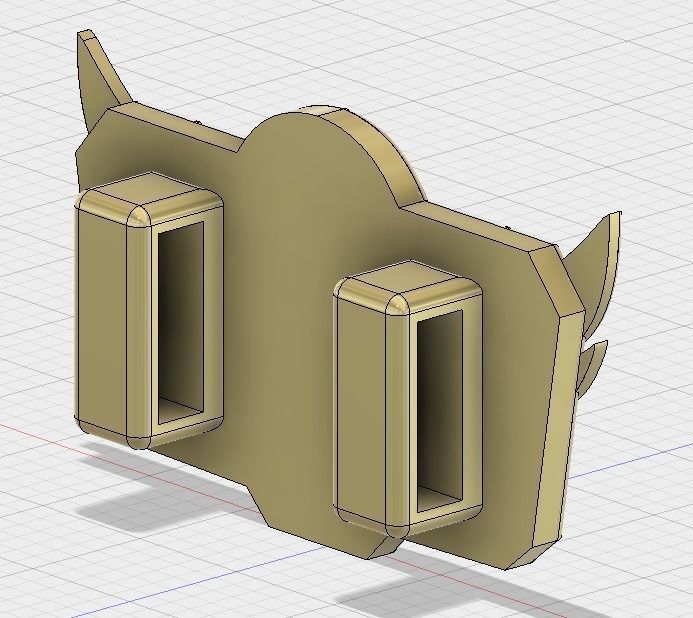 Blackwatch McCree belt buckle 3D Model 3D print model_5