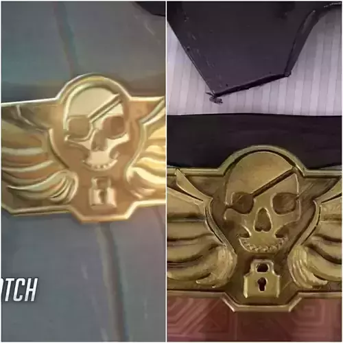 Blackwatch McCree belt buckle 3D Model 3D print model