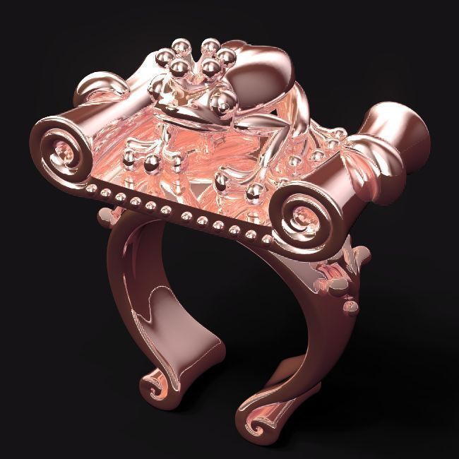 KingFrog in younghood 3D print model_3