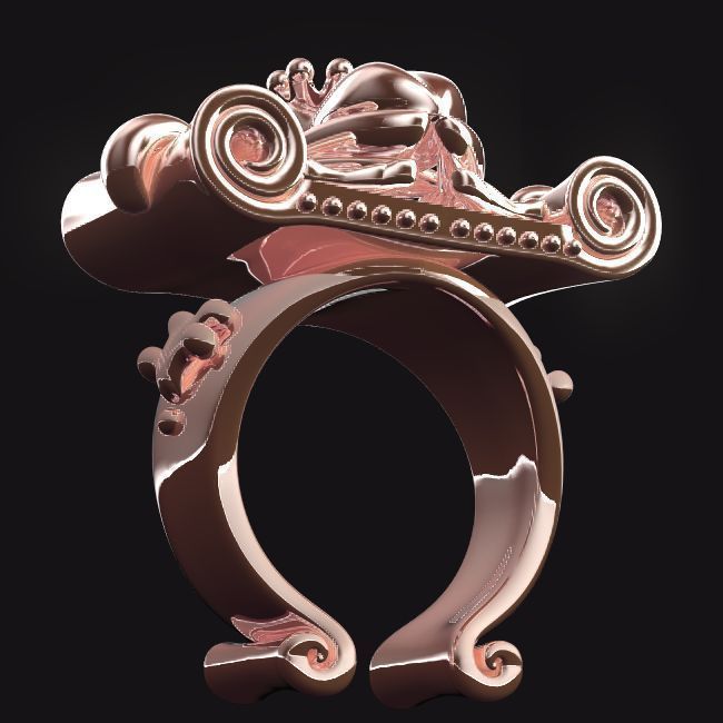 KingFrog in younghood 3D print model_7