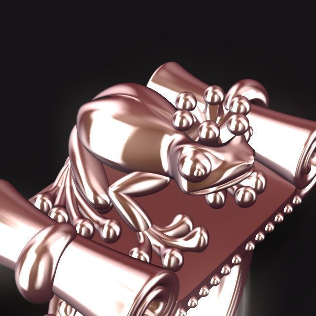 KingFrog in younghood 3D print model_4