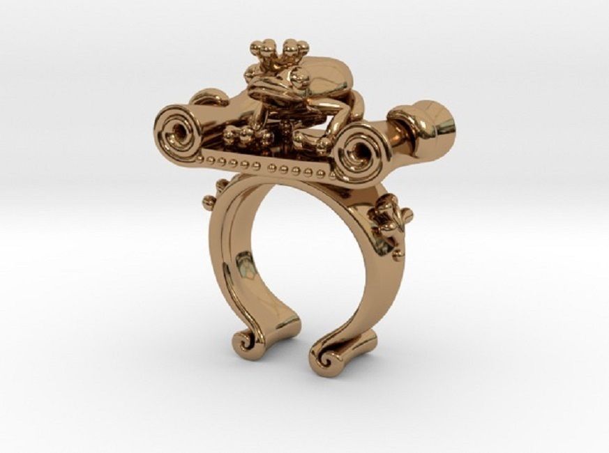 KingFrog in younghood 3D print model_2