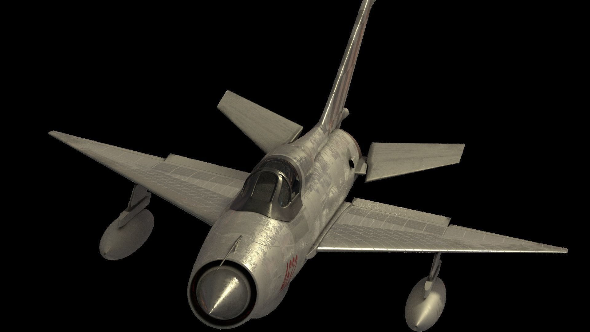 Mig 21 3D model_3