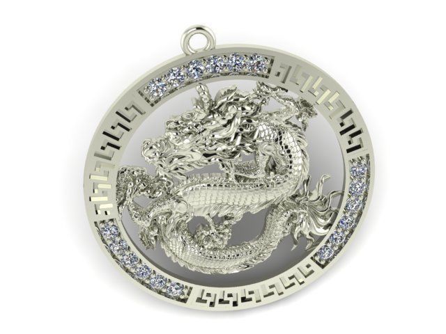 Pendant T00511 3D print model_1