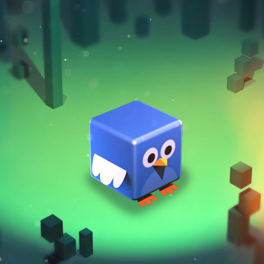 KUBIKOS - 22 Animated Cube Mini Animals Low-poly 3D model_22