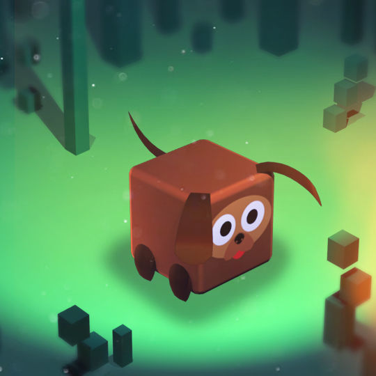KUBIKOS - 22 Animated Cube Mini Animals Low-poly 3D model_5