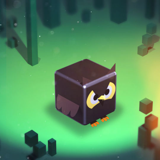 KUBIKOS - 22 Animated Cube Mini Animals Low-poly 3D model_10