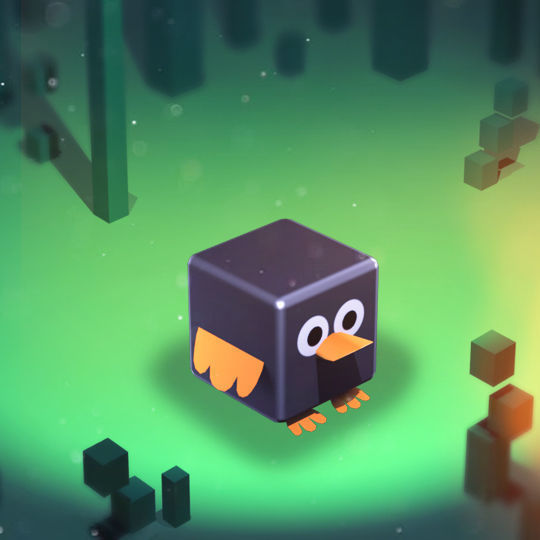 KUBIKOS - 22 Animated Cube Mini Animals Low-poly 3D model_6