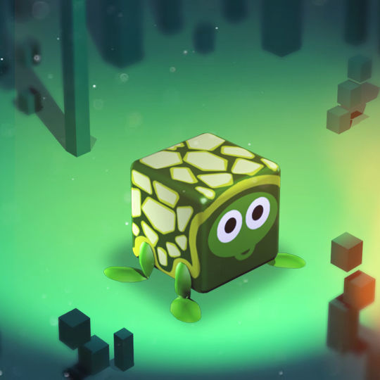 KUBIKOS - 22 Animated Cube Mini Animals Low-poly 3D model_19