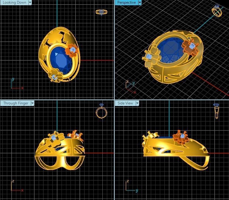 Pendant T00515 3D print model_2