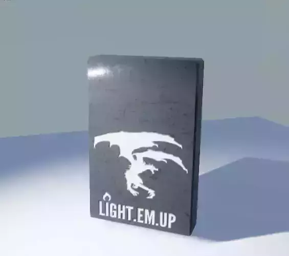 Animated Lighter  Free low-poly 3D model