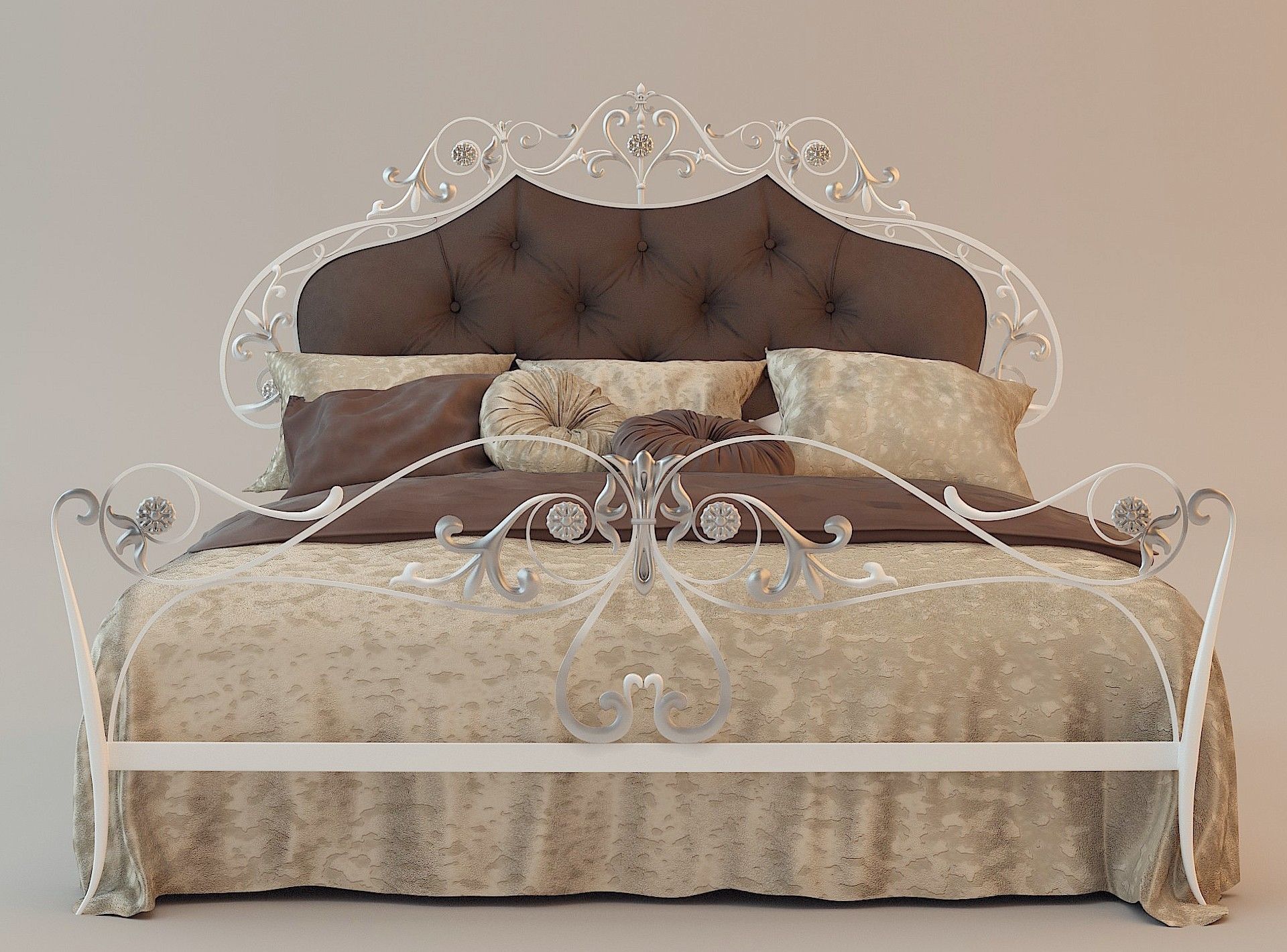 BED-Corte Zari OLIMPIA 3D model_1