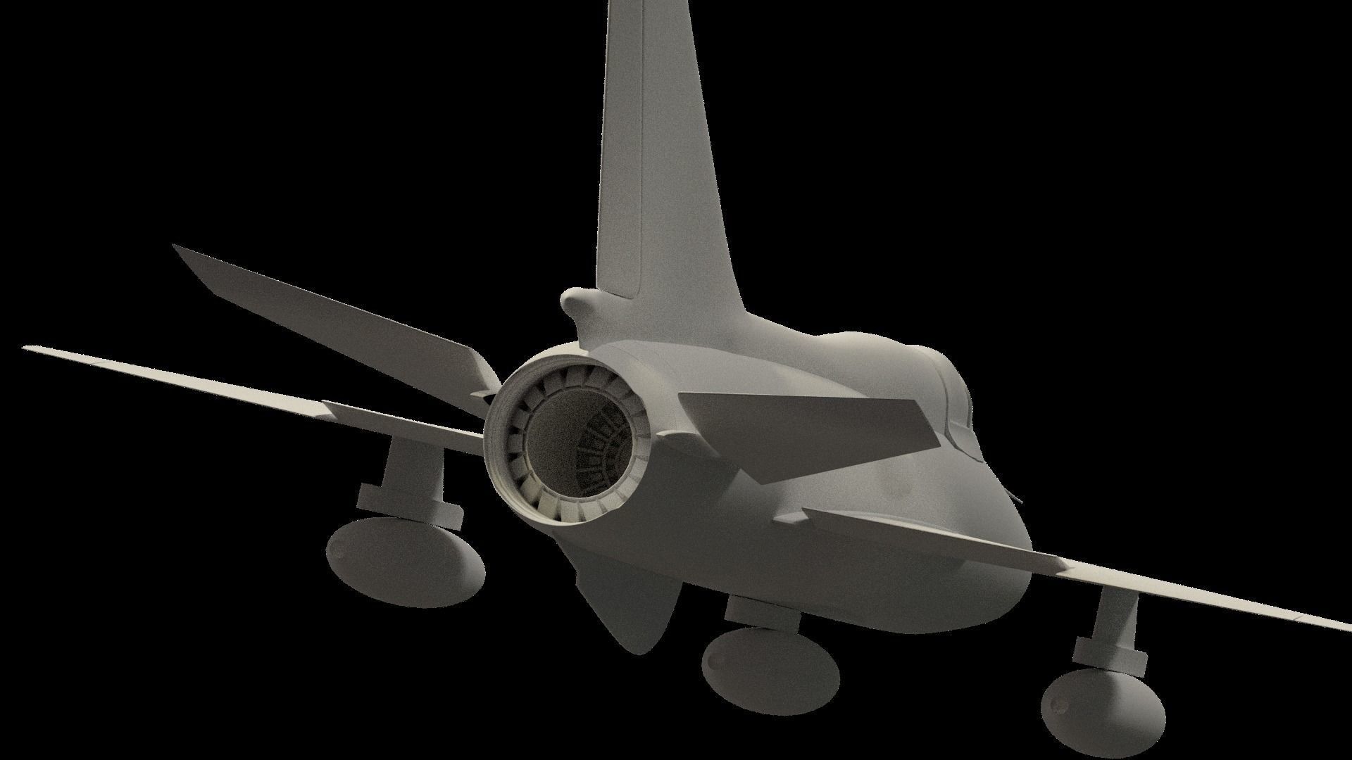 Mig 21 -no textures- 3D model_2