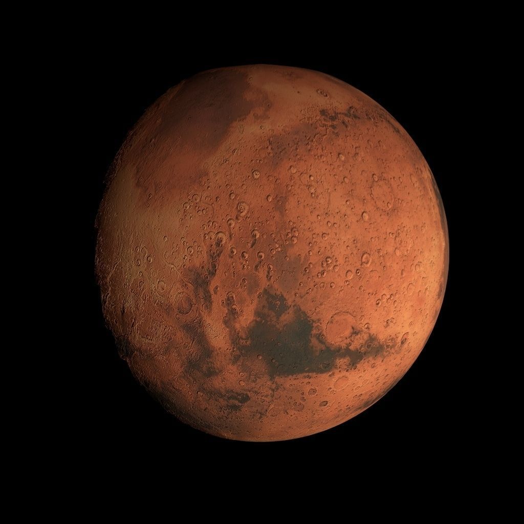 Animated 8K Mars Model Low-poly 3D model_47