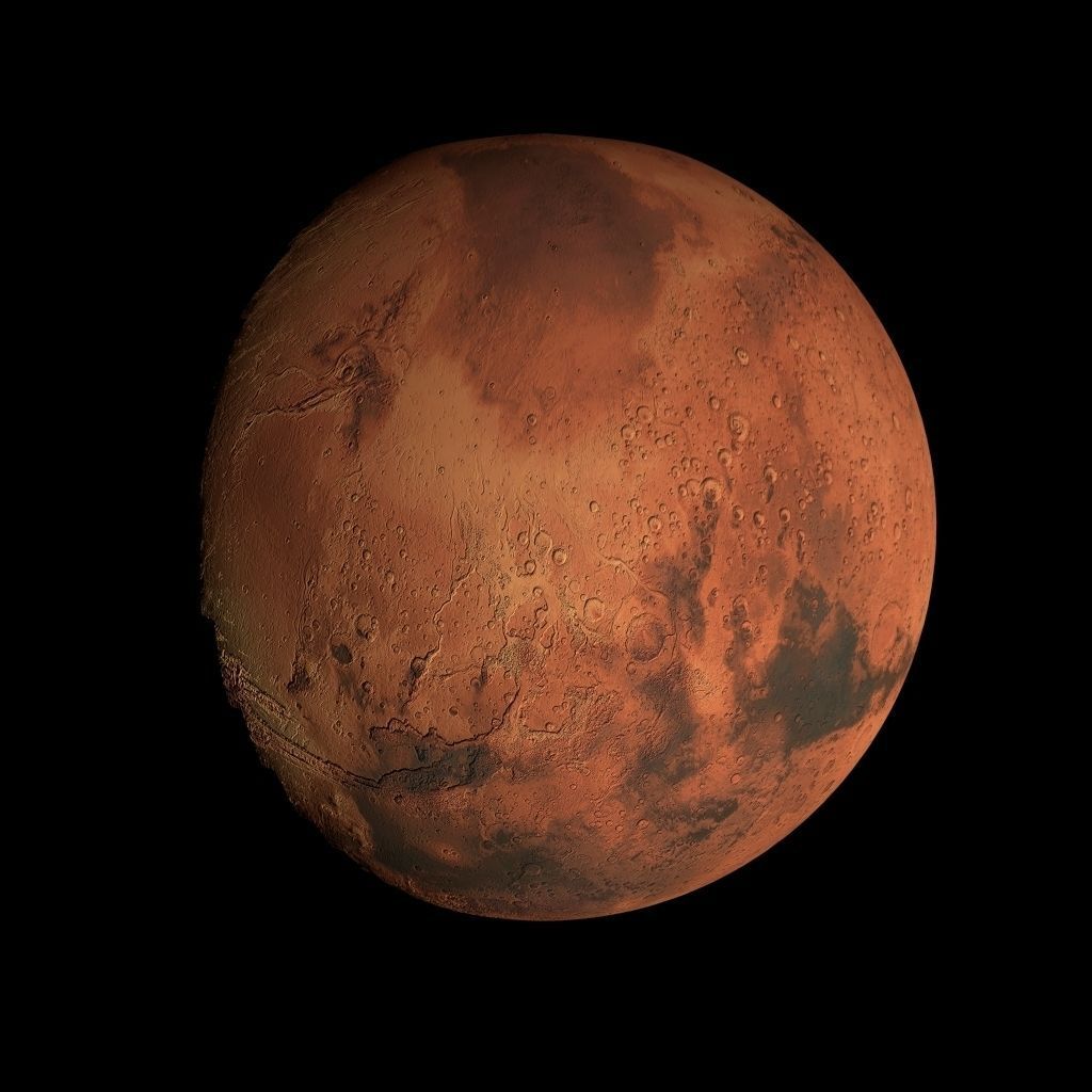 Animated 8K Mars Model Low-poly 3D model_58