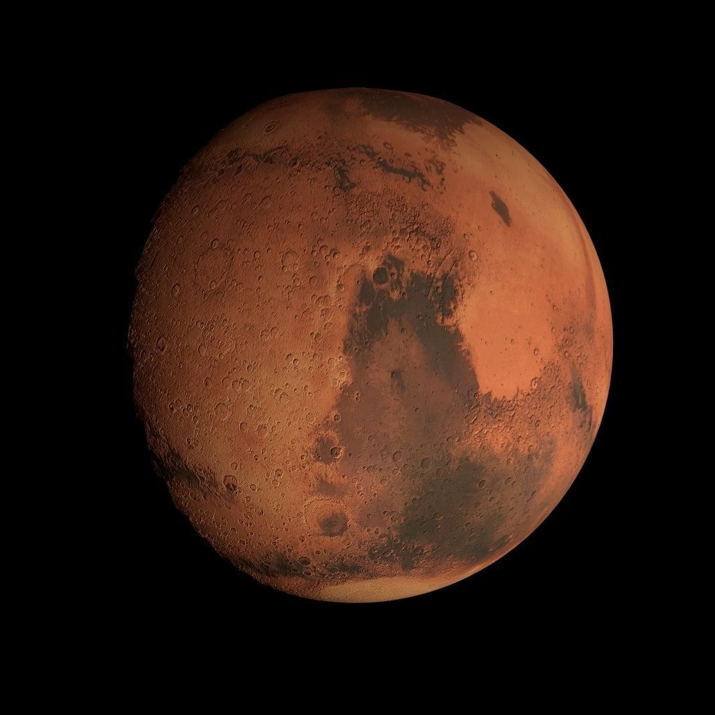 Animated 8K Mars Model Low-poly 3D model_53