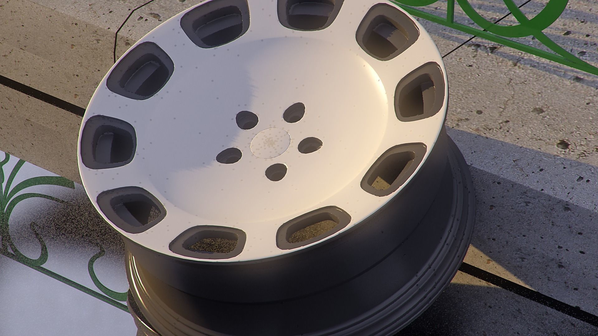 Venerdi Valletta Low-poly 3D model_0