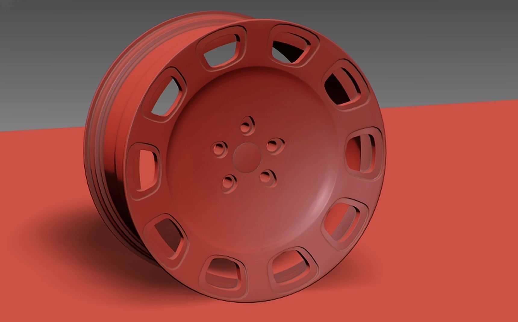 Venerdi Valletta Low-poly 3D model_5