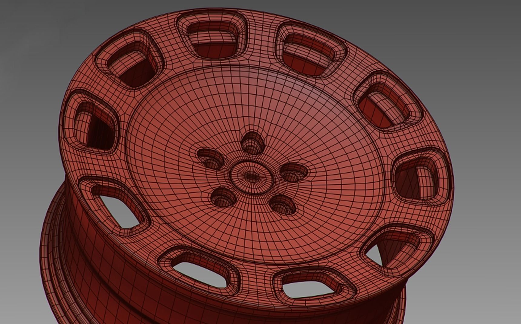 Venerdi Valletta Low-poly 3D model_2