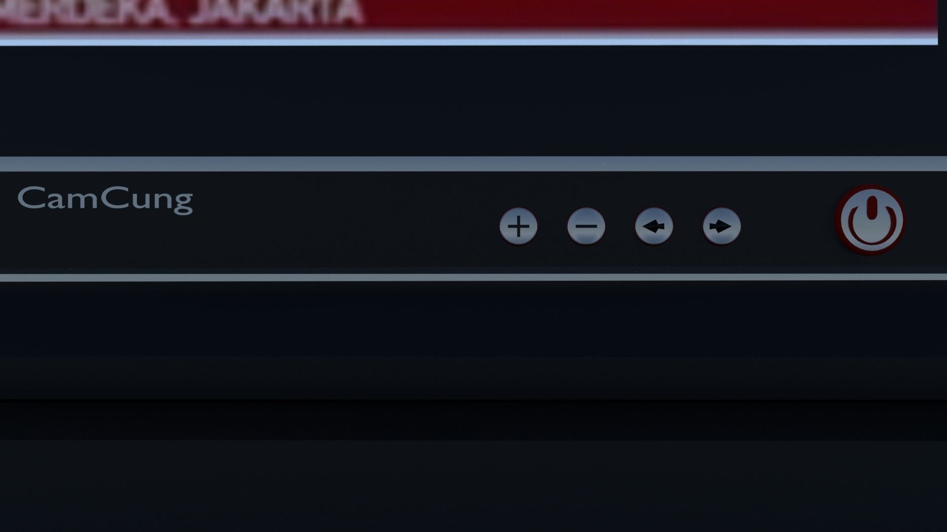 CRT and LCD TV Low-poly 3D model_13