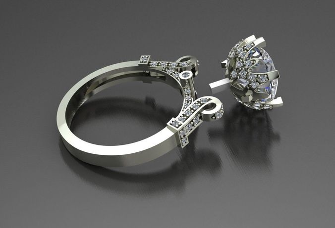 Cup Ring 3D print model