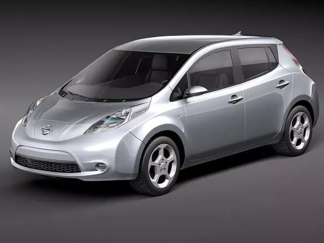 Nissan LEAF 2011 3D model