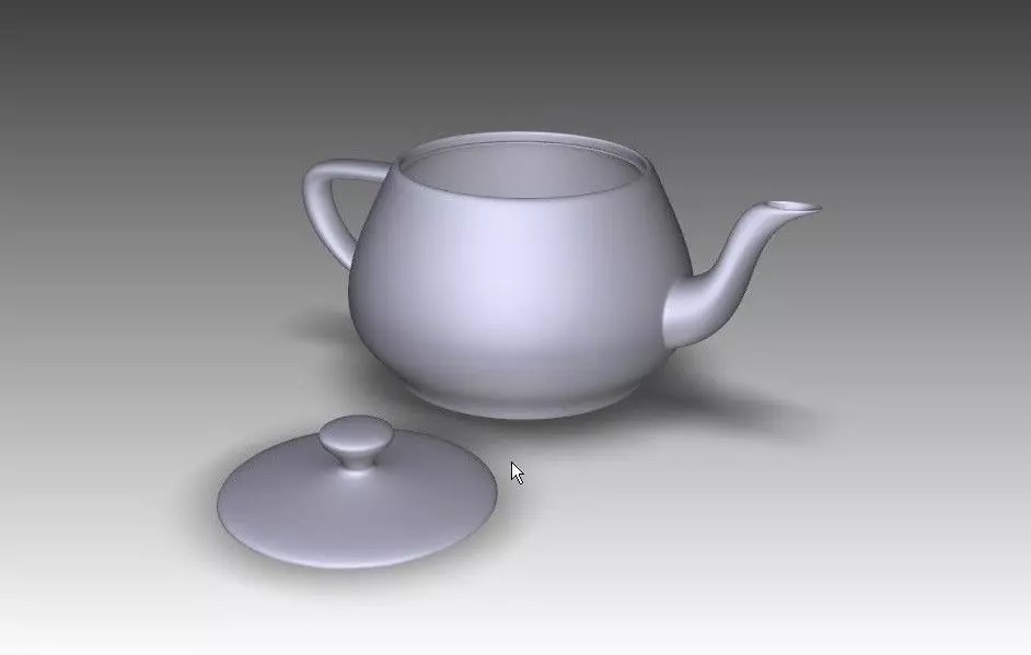 Utah teapot - Hollowed and with working spout Free 3D print model_0