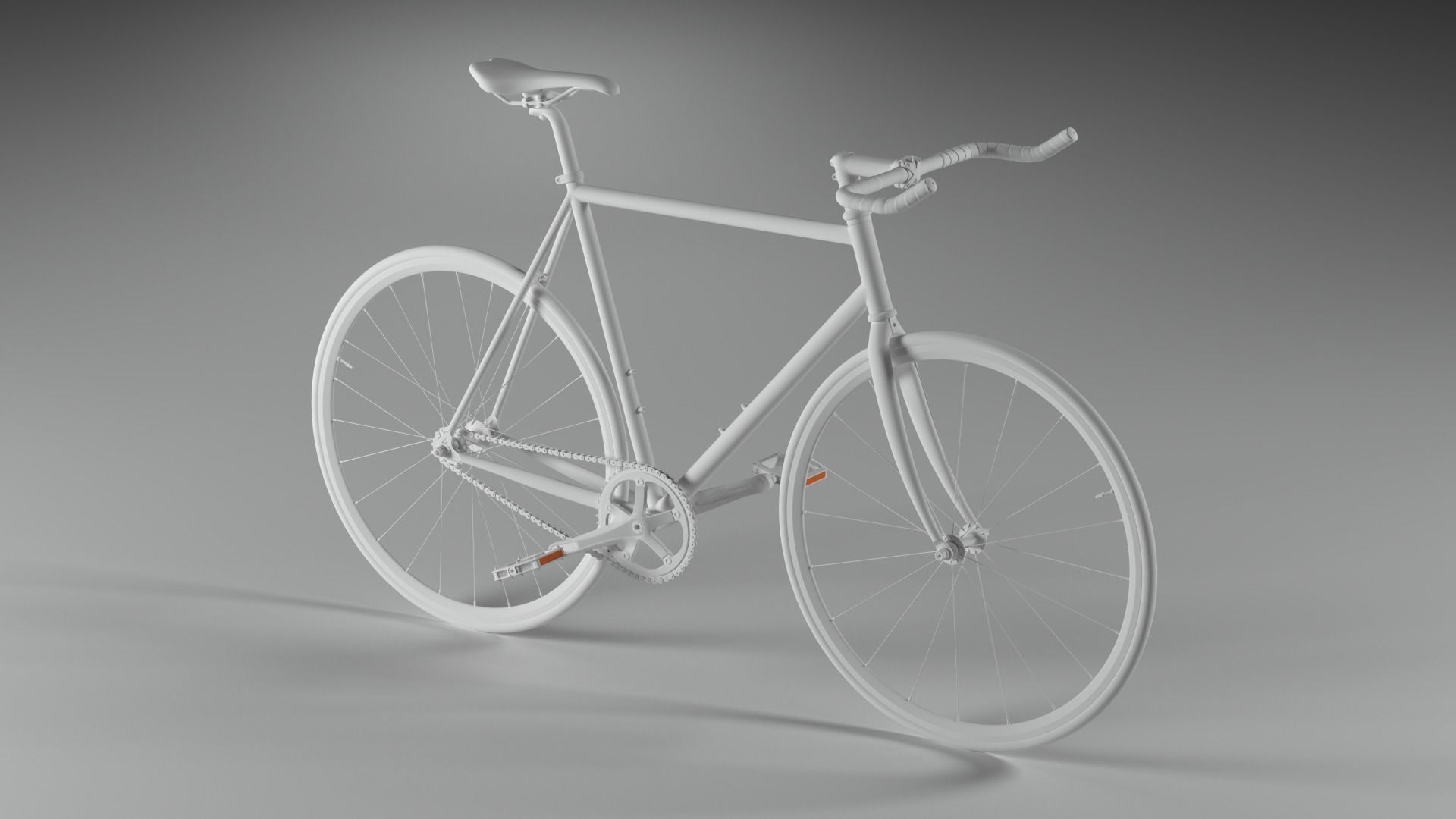 Wabi Lightning SE Fixed Gear Bicycle Free 3D model_4
