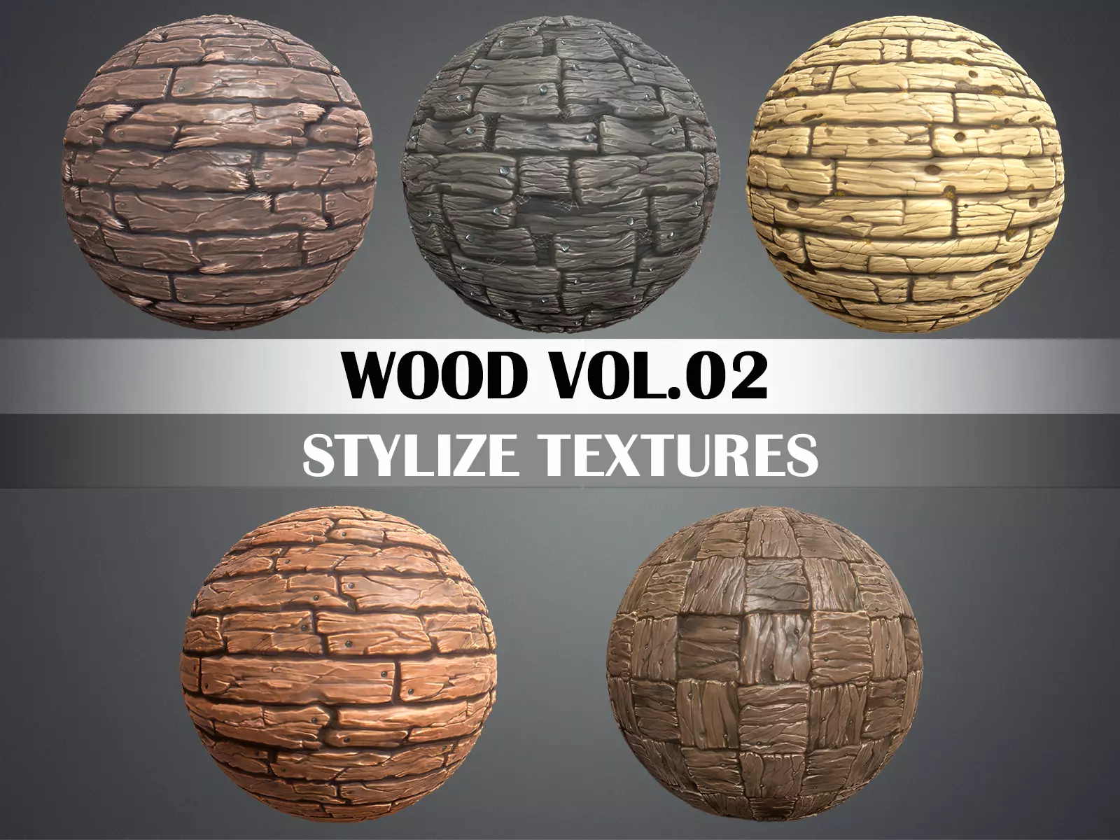 Stylized Wood Vol 02 - Hand Painted Texture Texture_0