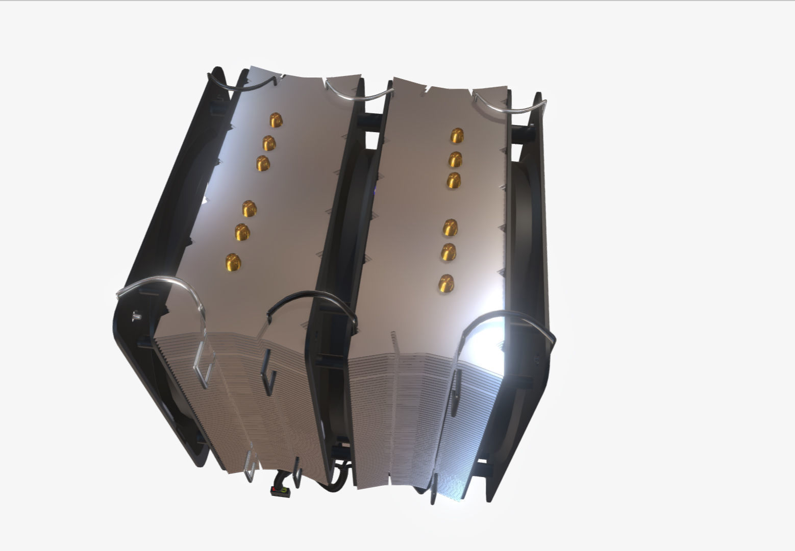 DEEPCOOL Neptwin V2 Free low-poly 3D model_2