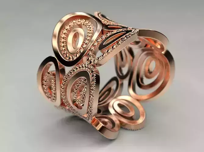 Female ring of ovals