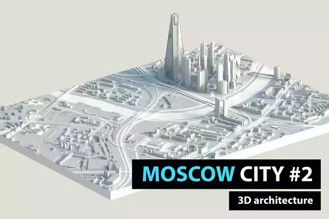 Moscow City Downtown