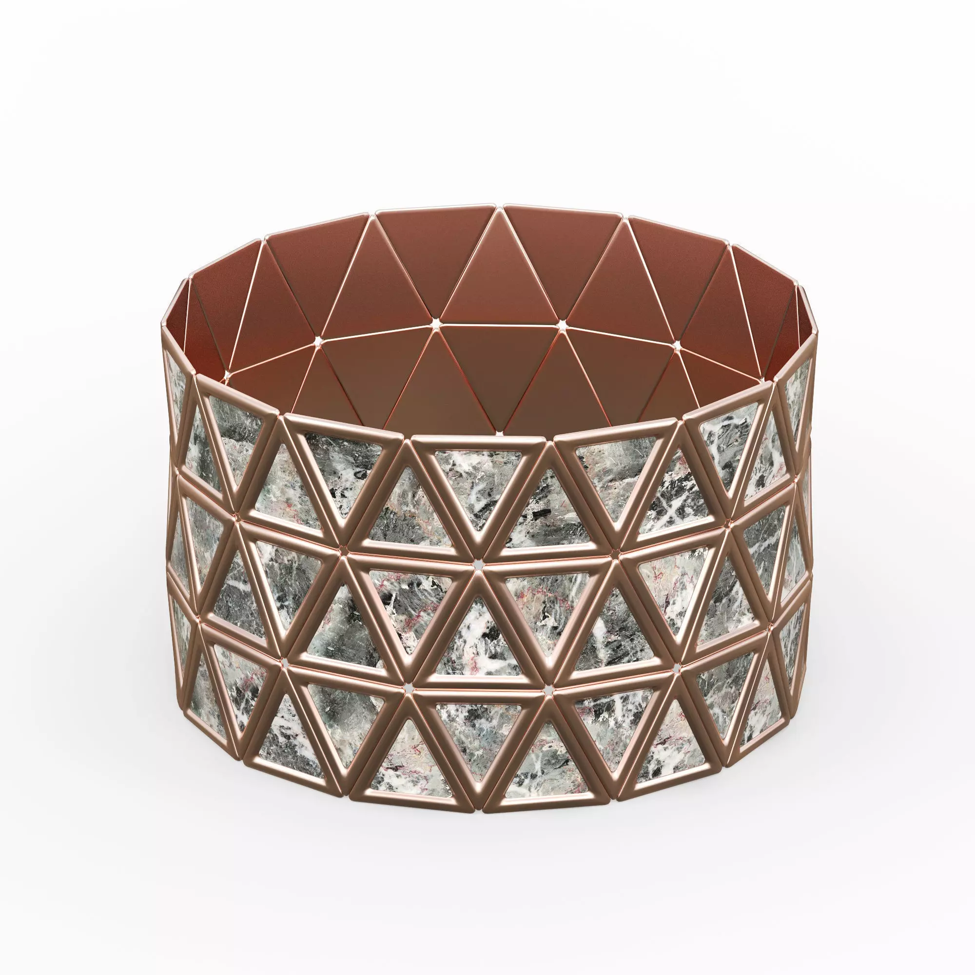 Bracelet Triangles design 2 3D model