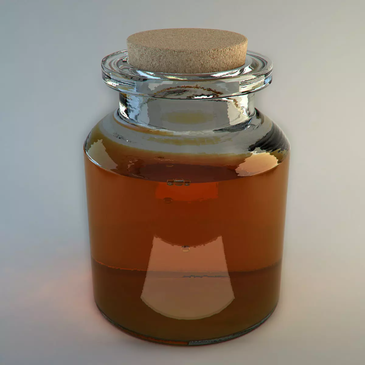 Honey Jar 3d model 3D model