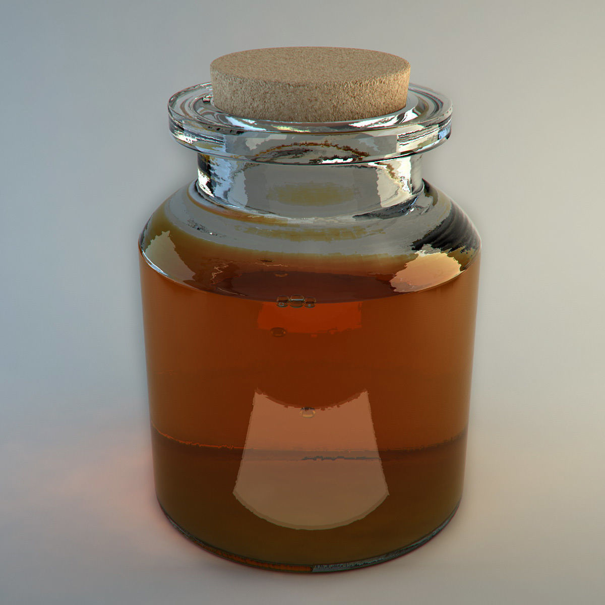 Honey Jar 3d model