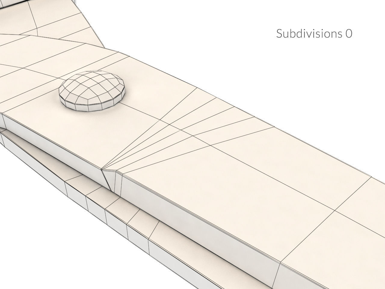 Trojka Big Scissors Low-poly 3D model_13