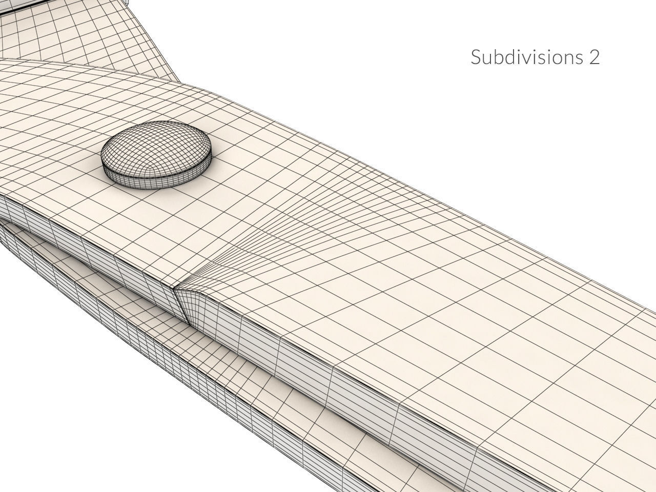 Trojka Big Scissors Low-poly 3D model_14