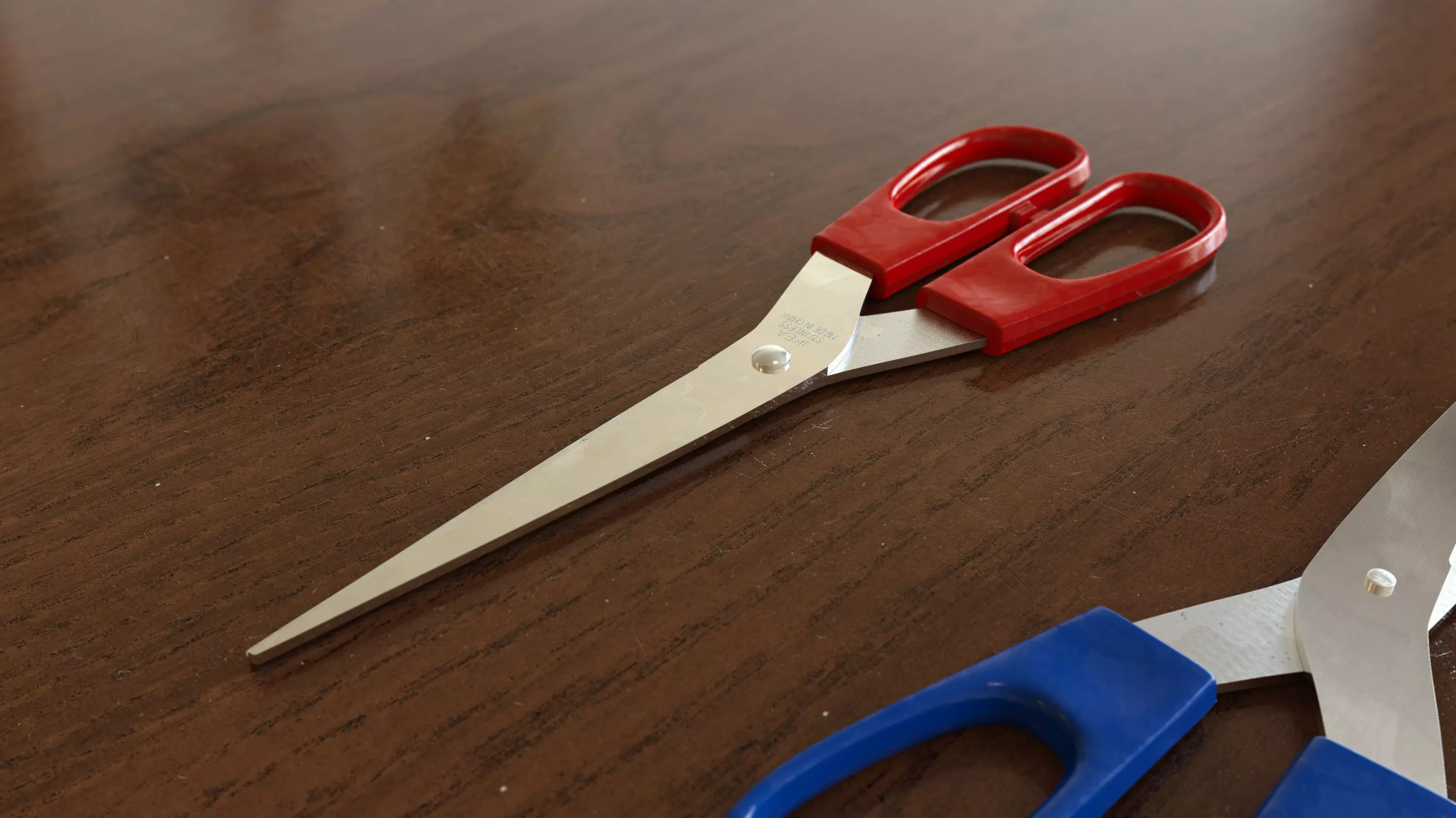 Trojka Big Scissors Low-poly 3D model_0